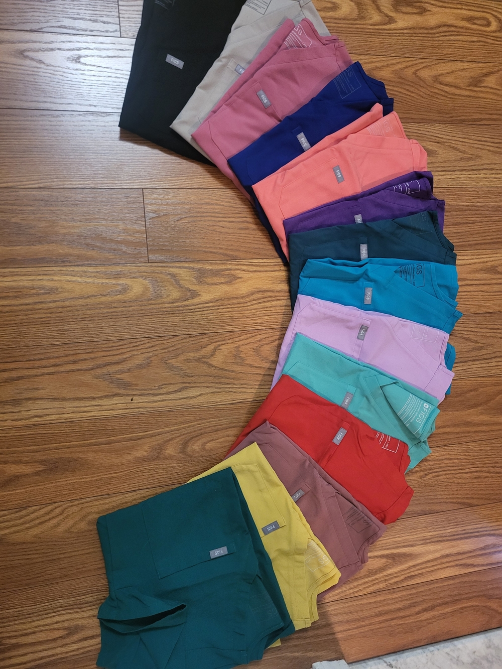 Fig Scrub Tops - Assorted Colors
